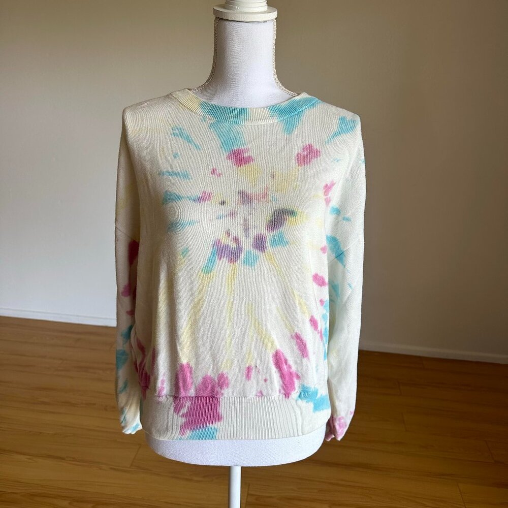 SAYLOR Tie Dye Long Sleeve Sweater | Size L